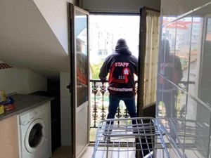 Desocupan una vivienda en Los Rosales por segunda vez este mes