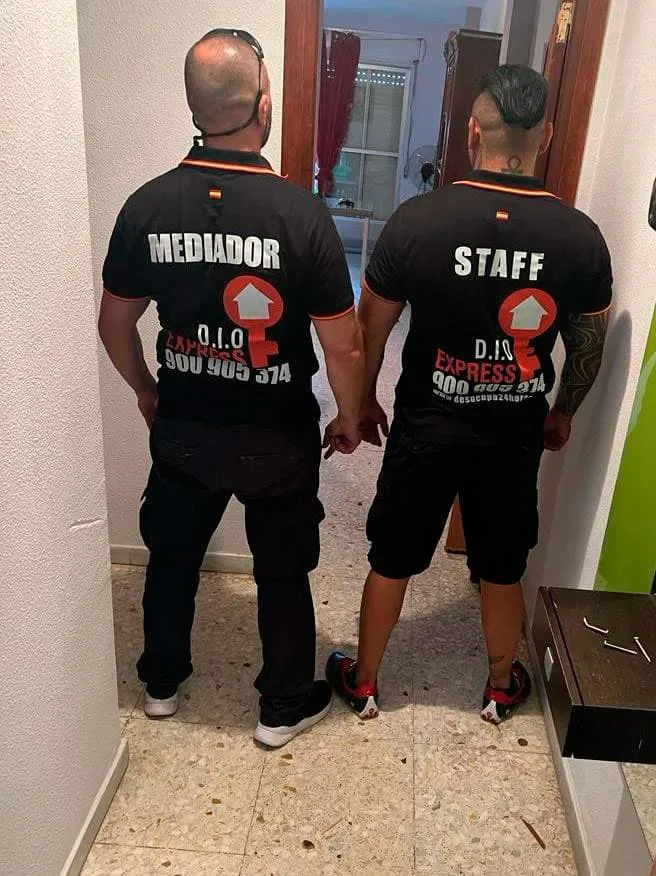 Desalojo de inquilinos morosos en Almería