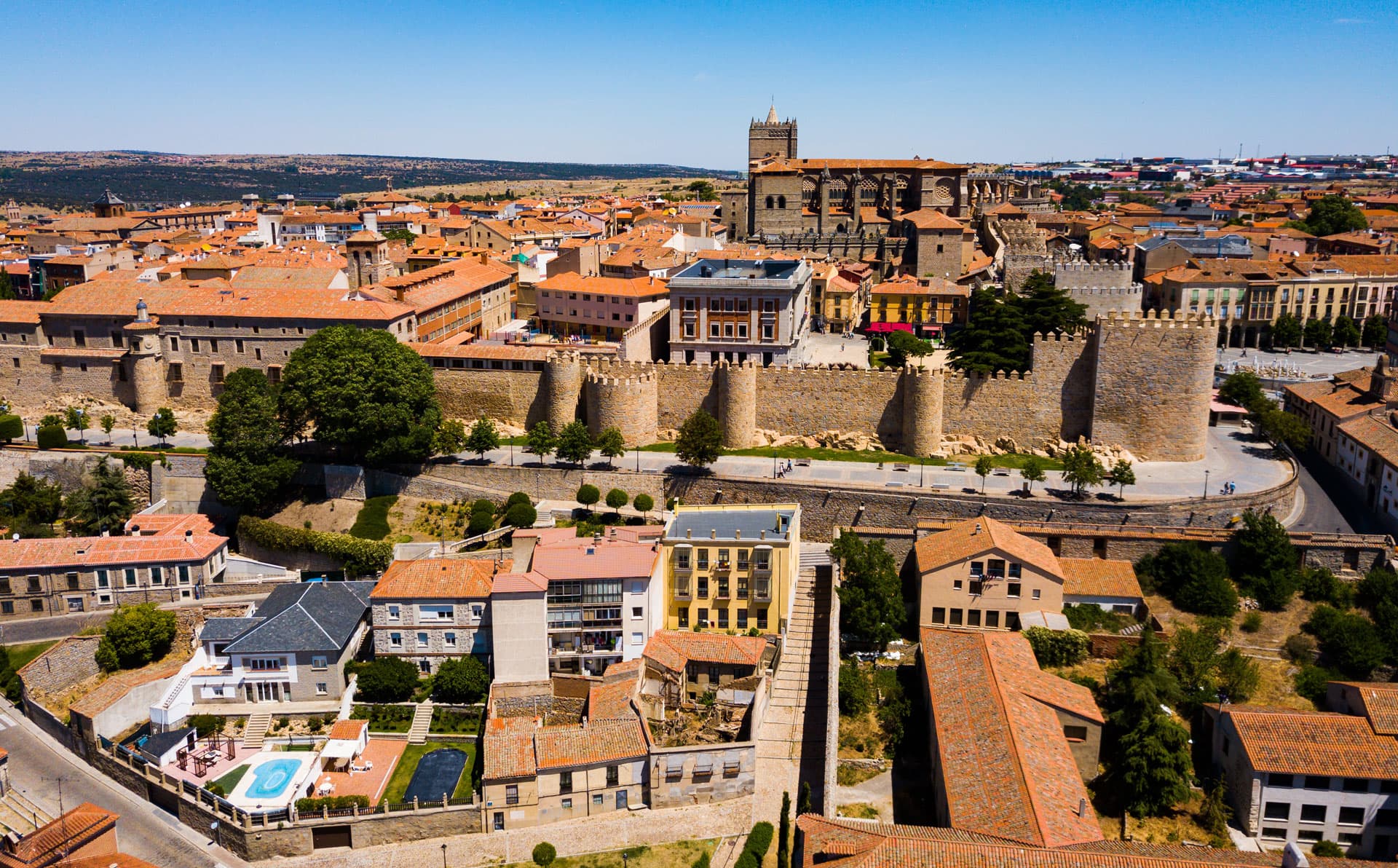 Desalojo de okupas en Ávila