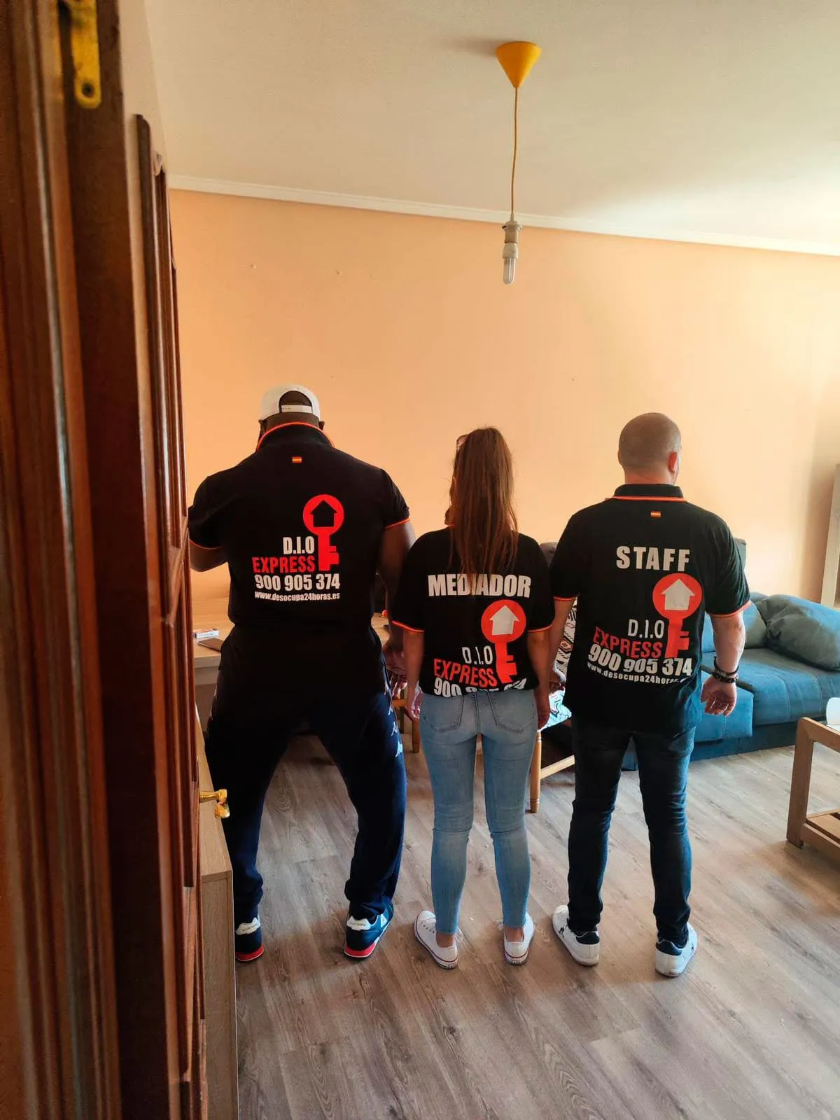 Empresa antiokupa en Ávila