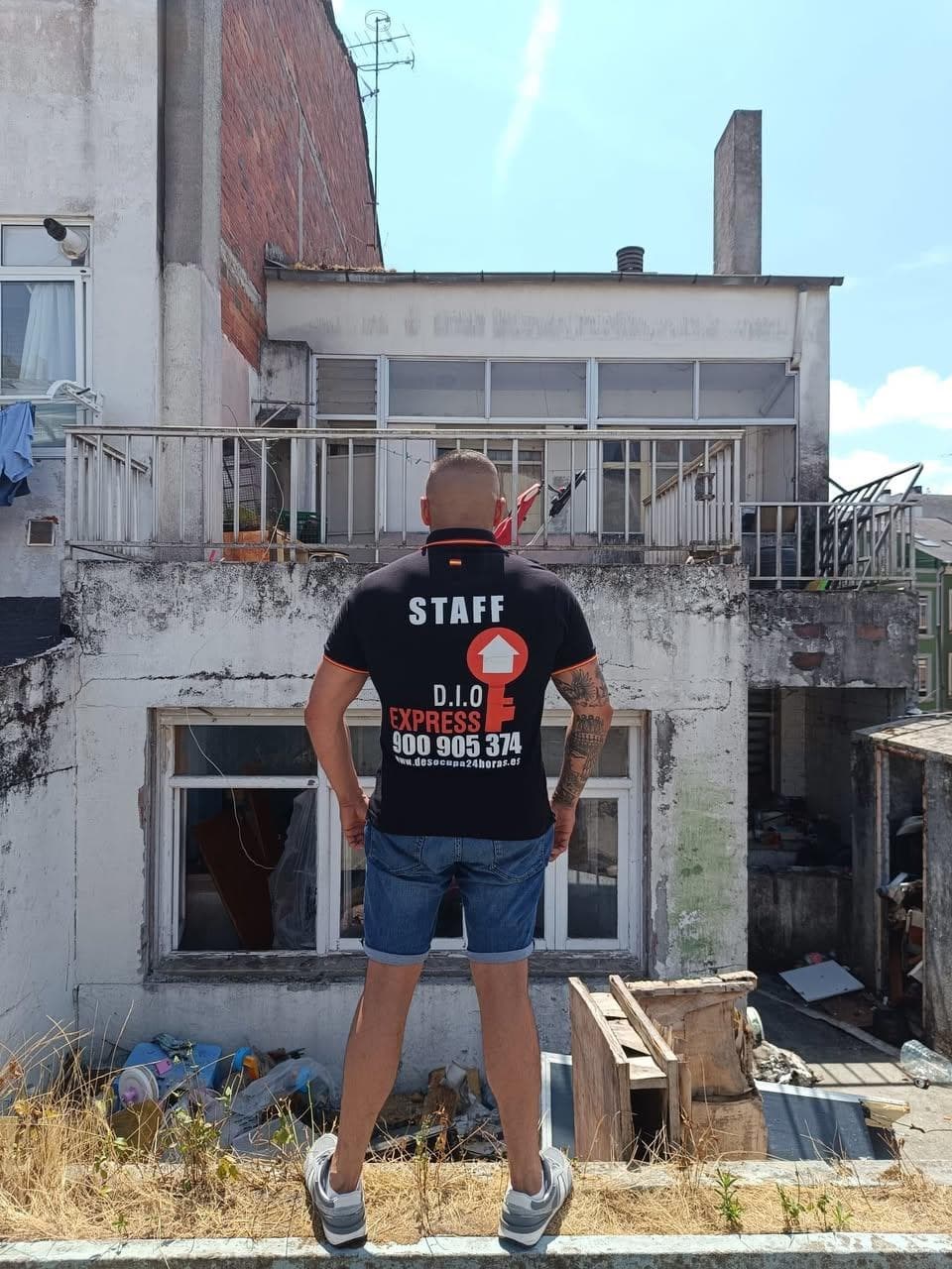 Inmueble recuperado en la ciudad de Lugo Ocupación ilegal - Imagen 1