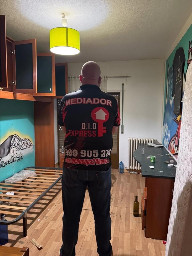 Inmueble recuperado en la ciudad de Salamanca inquilino en precario, menudeo de heroína extorsión a vecinos y propietario mayor