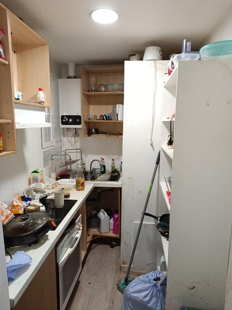 Inmueble recuperado en Madrid Okupas