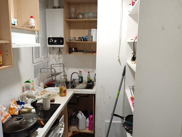 Inmueble recuperado en Madrid Okupas